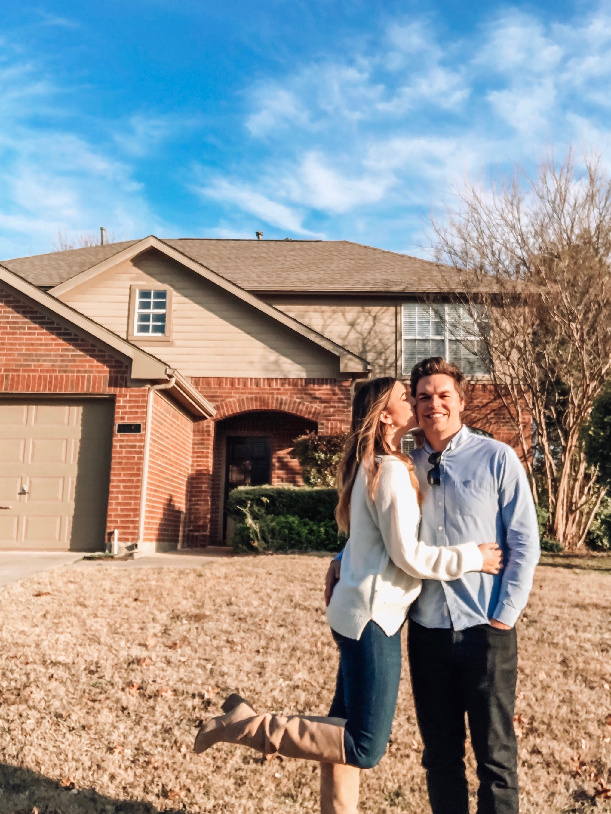 We just bought our first home!