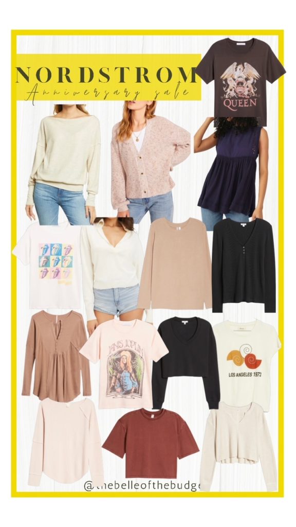 nordstrom sale casual tops